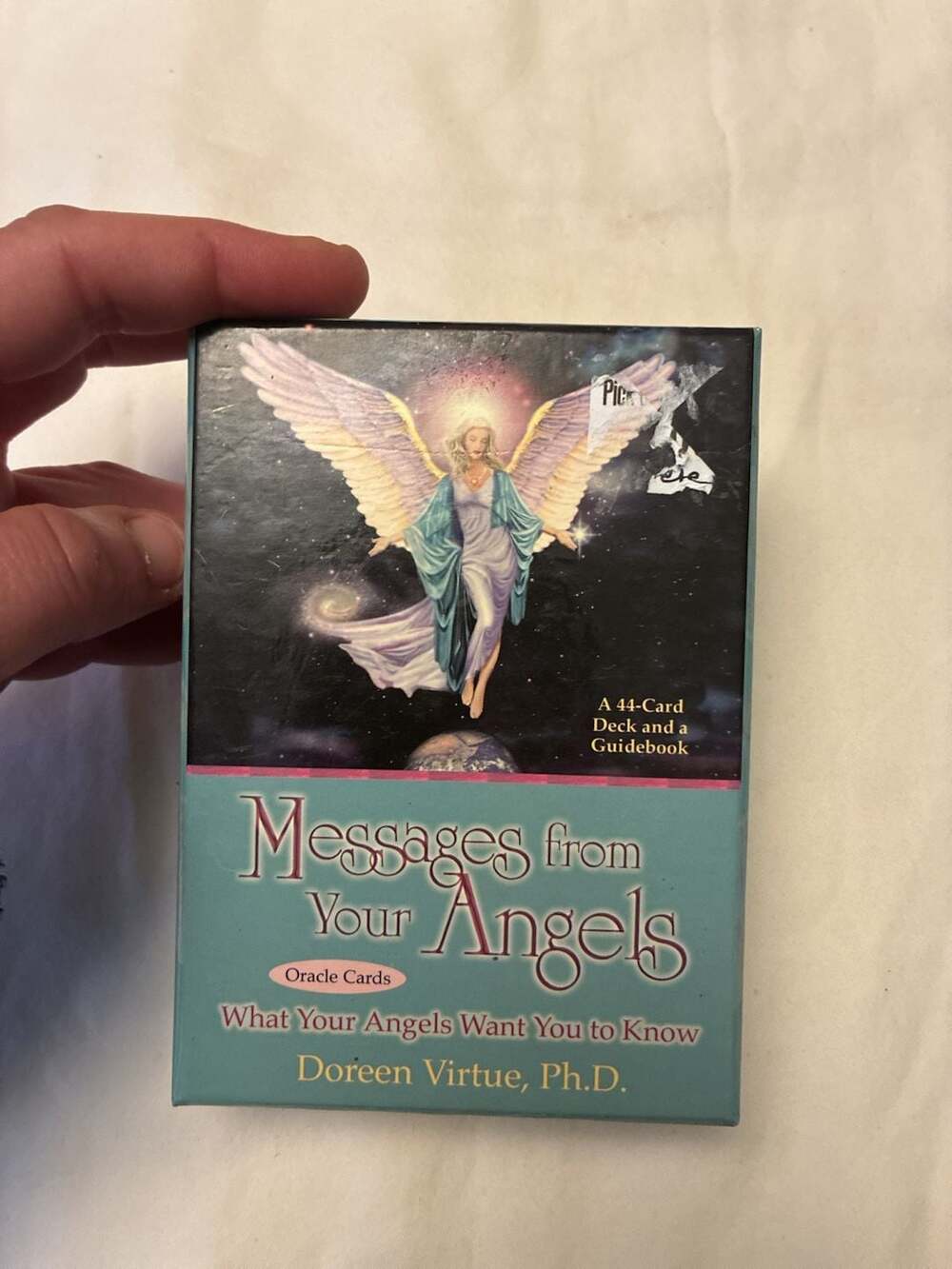 Messages from Your Angels Oracle Cards by Doreen Virtue 44-Card Deck and Guidebo